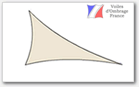 voile 3x4x5m triangle
